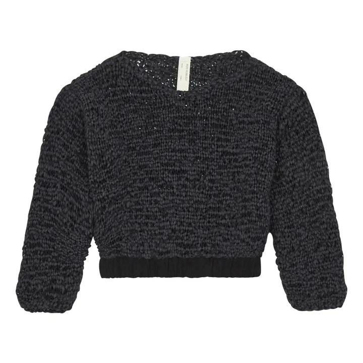 Knit Jumper | Charcoal grey- Product image n°0