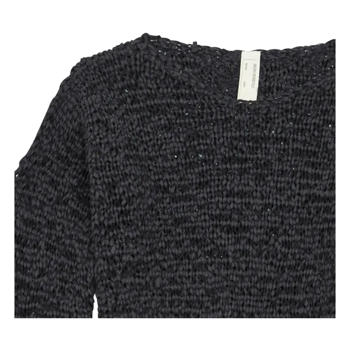 Knit Jumper | Charcoal grey- Product image n°3
