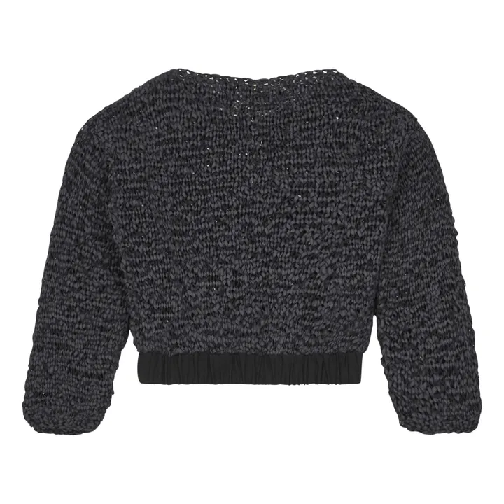 Knit Jumper | Charcoal grey- Product image n°4