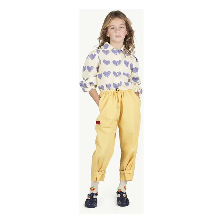 Eel Trousers | Yellow- Product image n°2