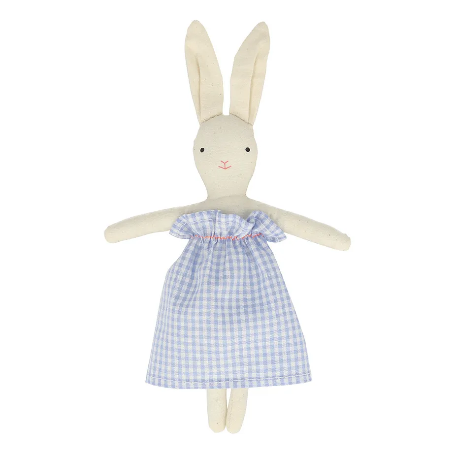 Mini poupée Lapin dans sa valisette | Rose- Image produit n°5