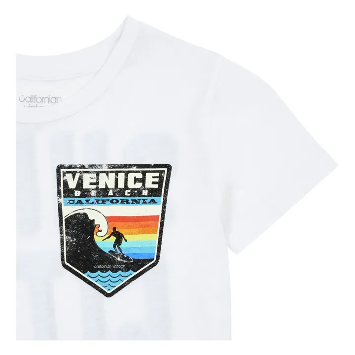 T-Shirt Surf City | Weiß- Produktbild Nr. 2