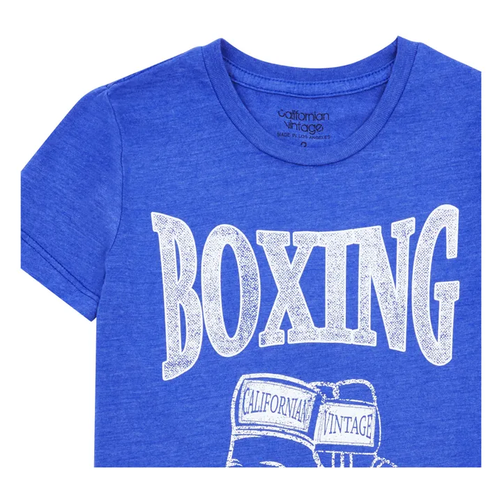 T-Shirt Boxing | Blau- Produktbild Nr. 1