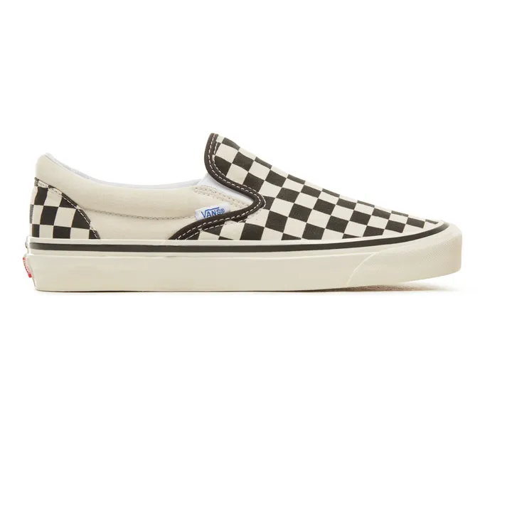 Baskets Classic Slip-On 98 Dx Checkerboard - Collection Adulte  | Noir- Image produit n°0