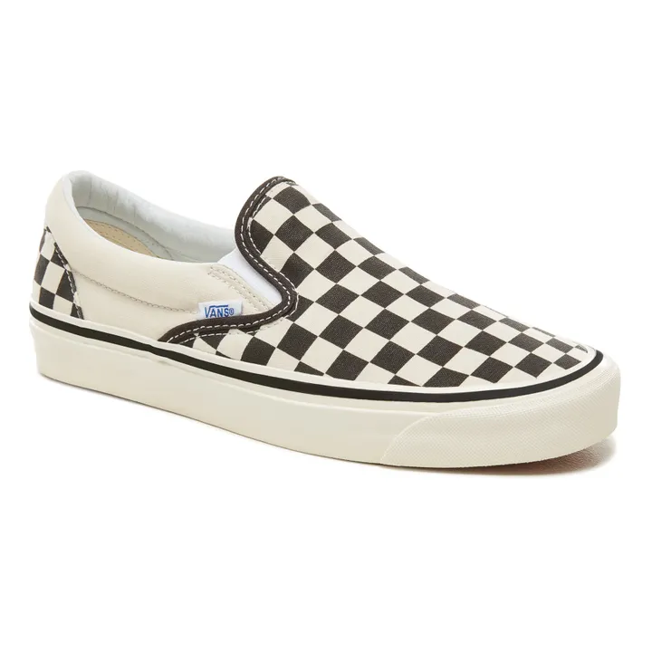 Baskets Classic Slip-On 98 Dx Checkerboard - Collection Adulte  | Noir- Image produit n°1