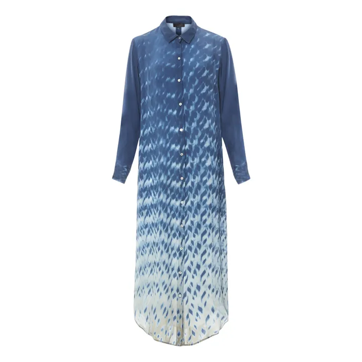 Vestido Camisa Katrien | Azul Marino- Imagen del producto n°0