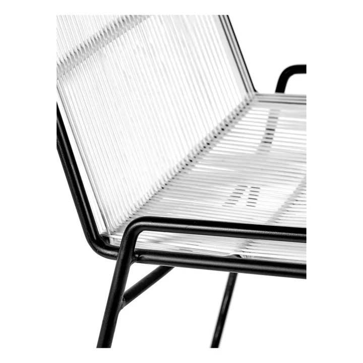 Chaise abaco en métal | Blanc- Image produit n°2