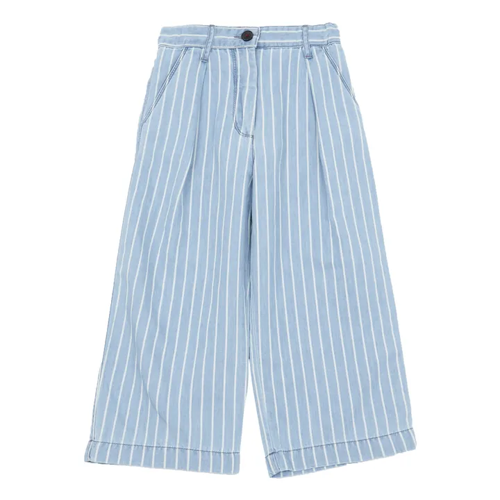 Pantaloni Larghi in Denim Papa | Azzurro- Immagine del prodotto n°0
