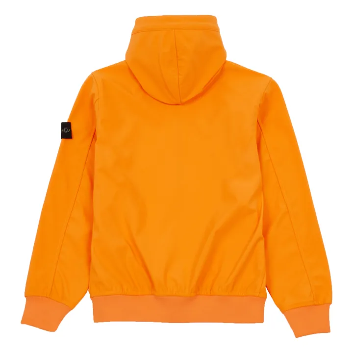 Stone Island Vestito con Zip Ecusson Arancione fluo Smallable