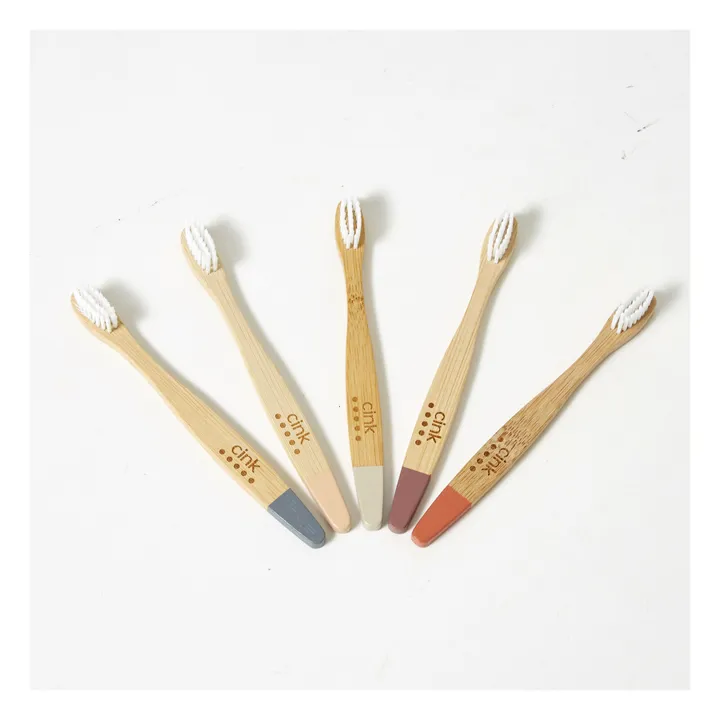 Cepillos de dientes de bambú - Paquete de 5- Imagen del producto n°2