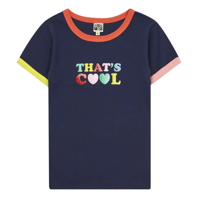 T-Shirt aus Bio-Baumwolle That's Cool | Navy
