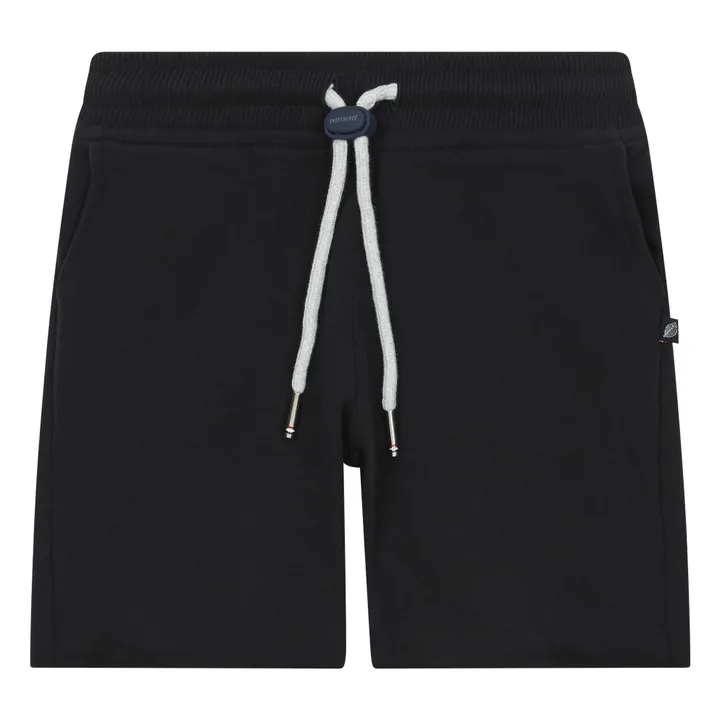 Bermuda-Shorts Molton Terry | Schwarz- Produktbild Nr. 0