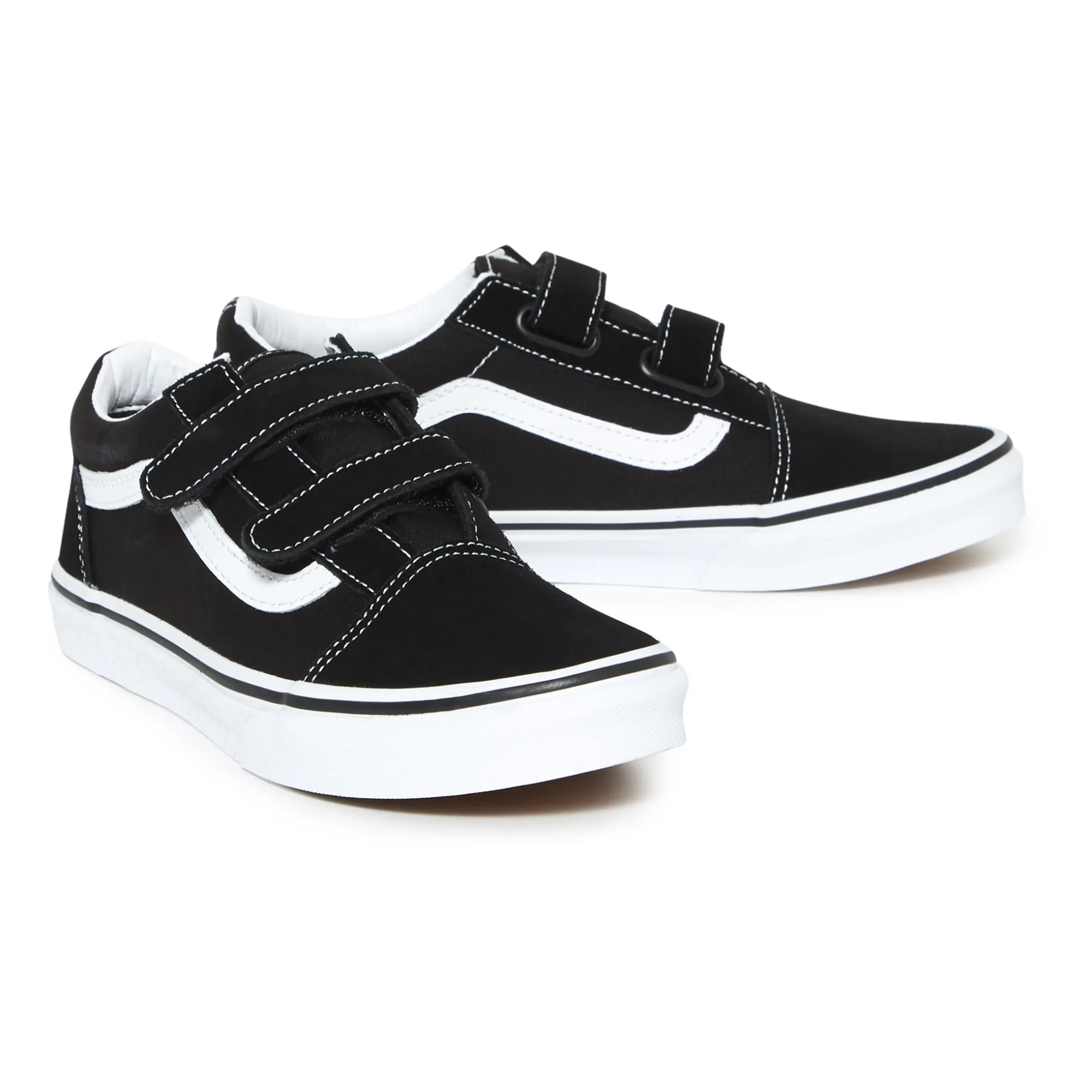 Baskets Old Skool Scratchs | Blanc- Image produit n°1
