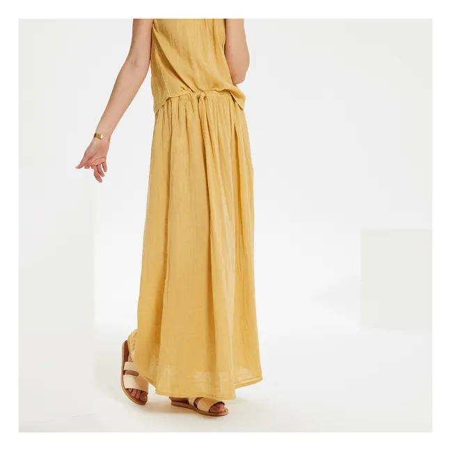 Ava Maxi Skirt - Women's Collection  | Mellow Yellow S048
