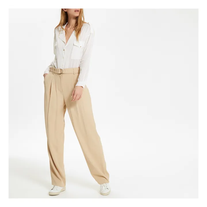 Pauls Boutique Trousers | Beige- Product image n°1