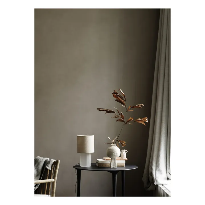 Base lampada in vetro | Bianco- Immagine del prodotto n°1
