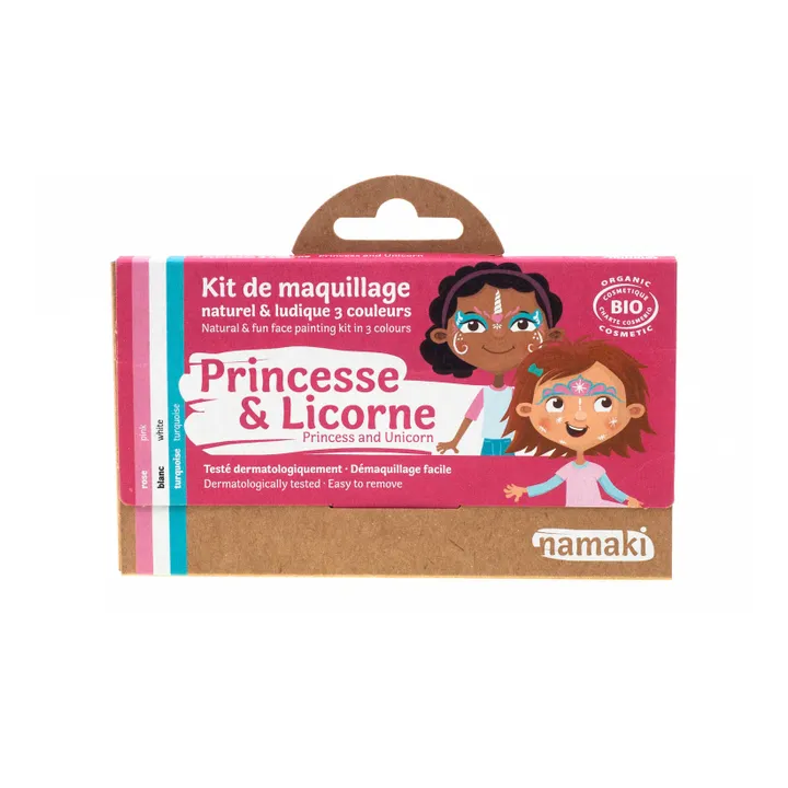 Princess & Unicorn organic face painting kit- Product image n°0