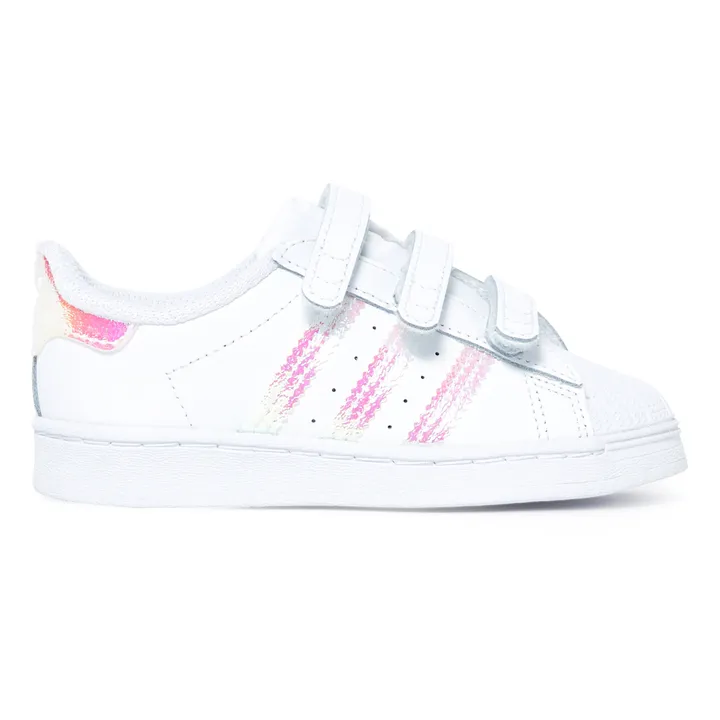 Superstar Iridescent 3 velcro Sneakers | White- Product image n°0