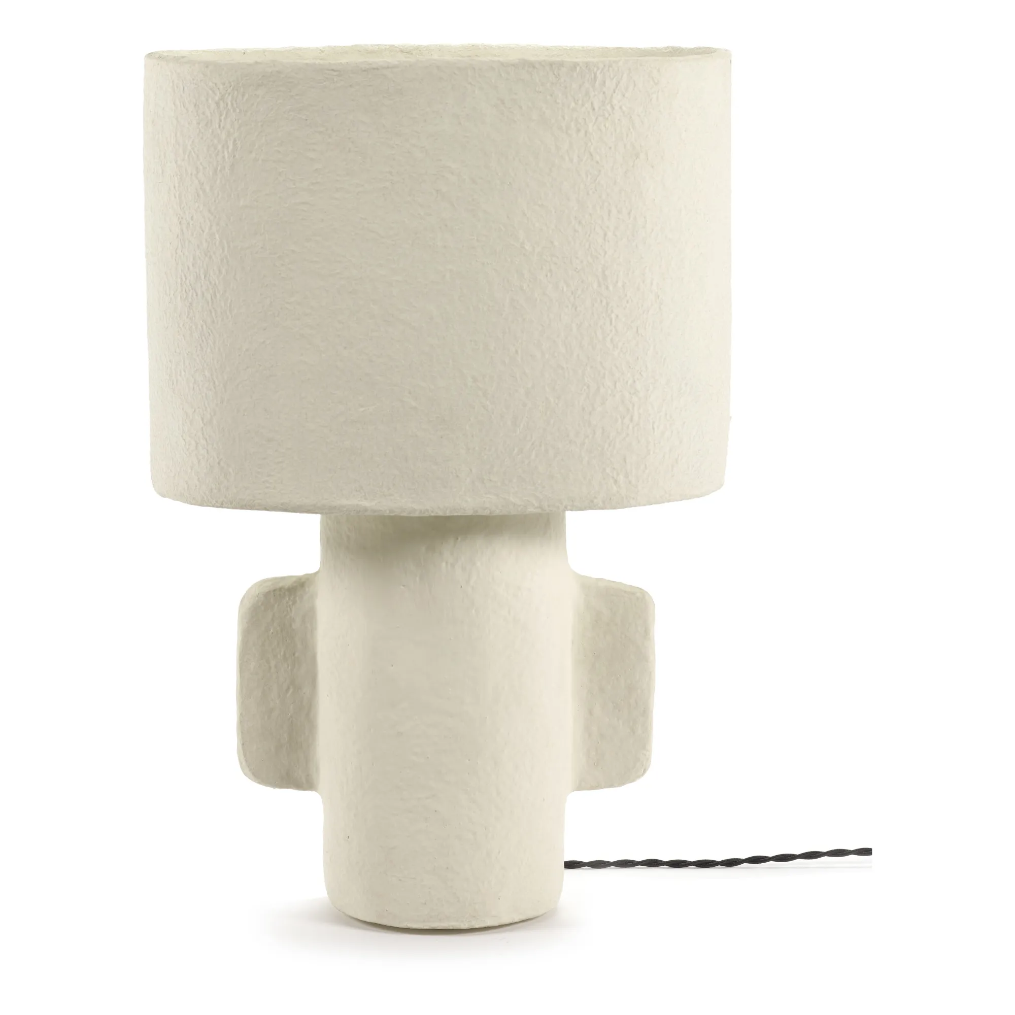 Earthy table lamp | White- Product image n°0