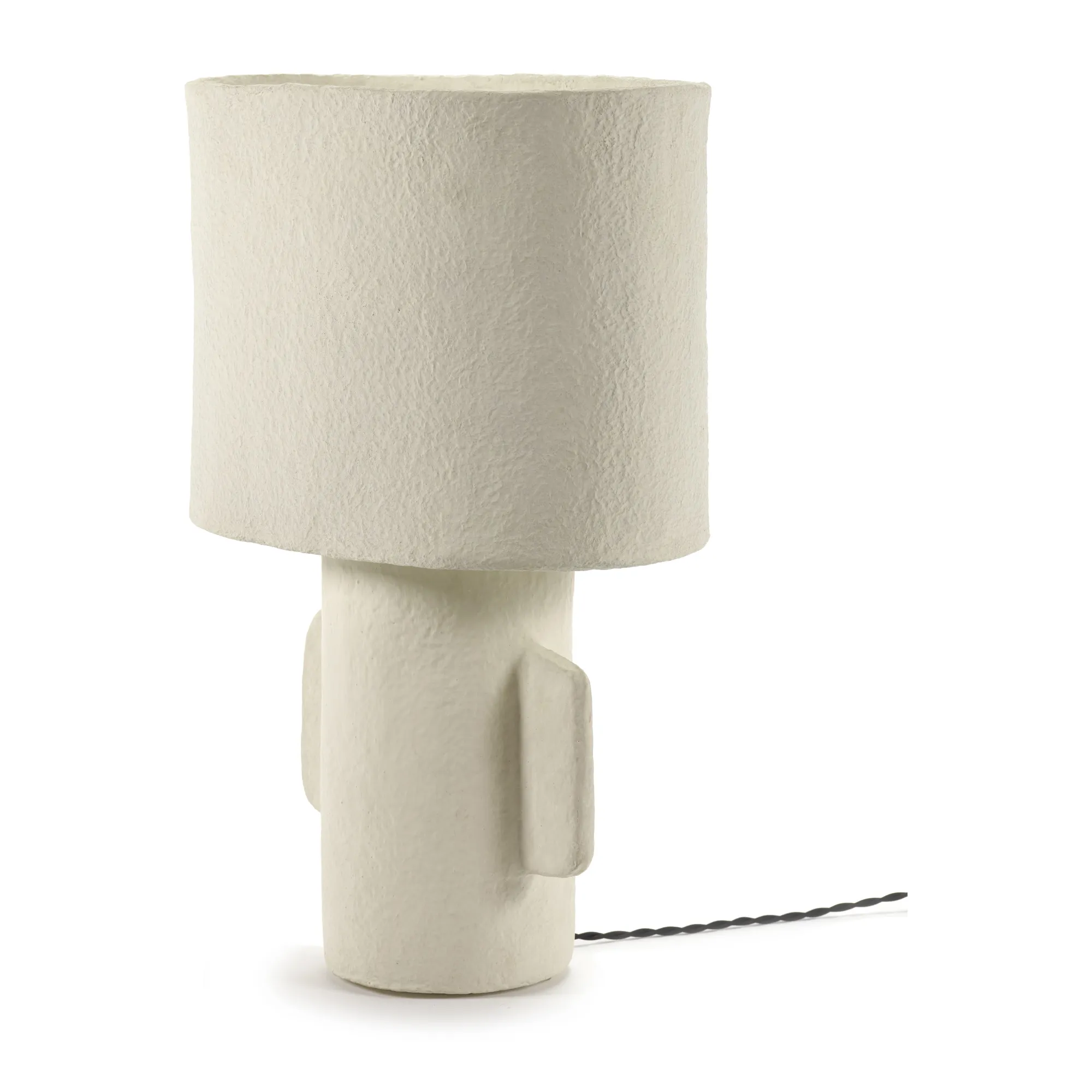 Earthy table lamp | White- Product image n°2