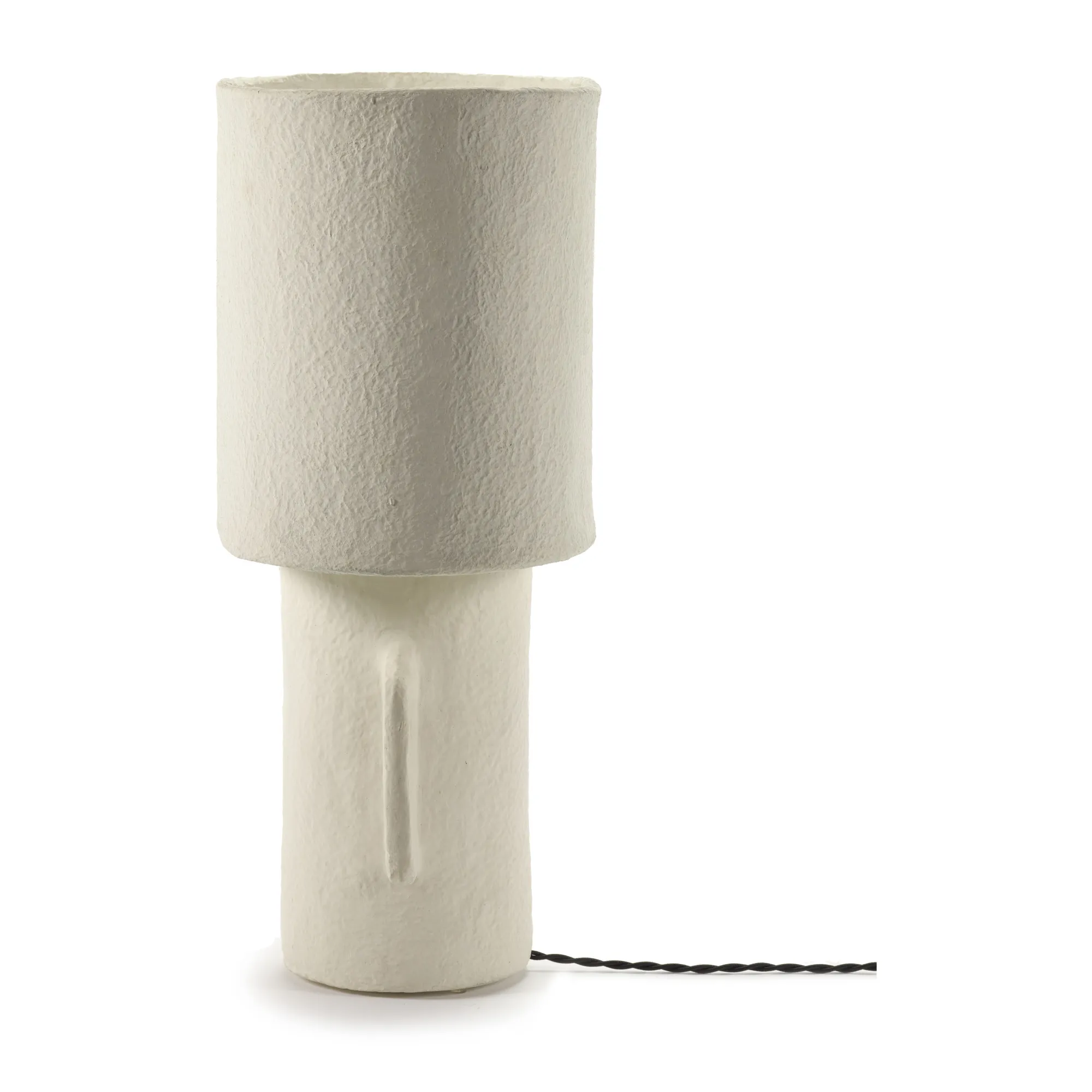 Earthy table lamp | White- Product image n°3