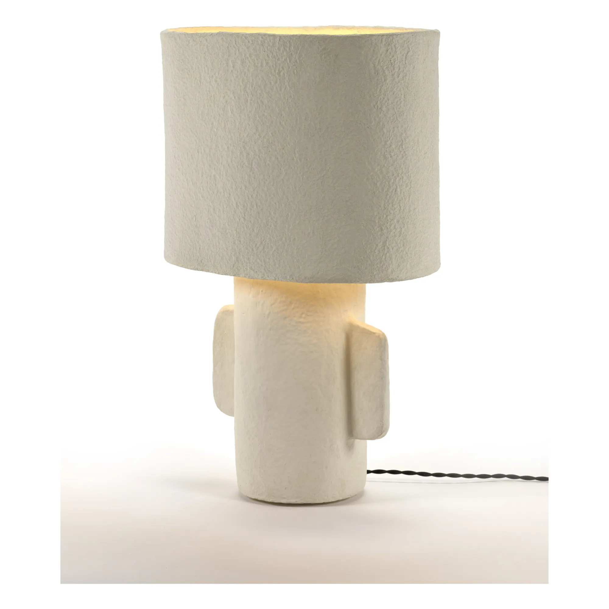 Earthy table lamp | White- Product image n°9