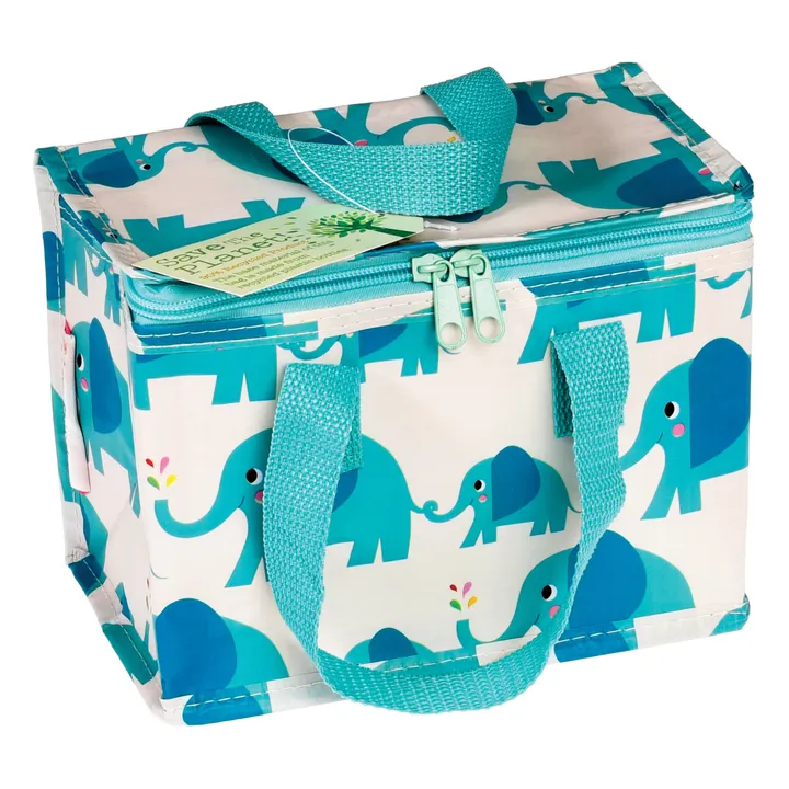Elvis the Elephant Insulated Lunch Bag | White- Product image n°0