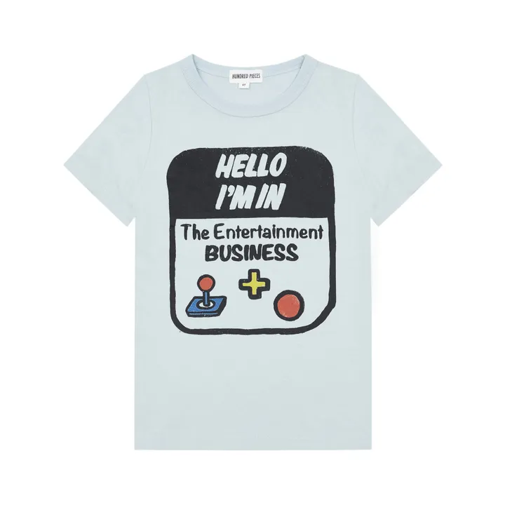 T-shirt hello I'm | Blu- Immagine del prodotto n°0