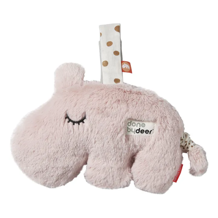 Ozzo Musical Plush Toy | Powder pink- Product image n°0
