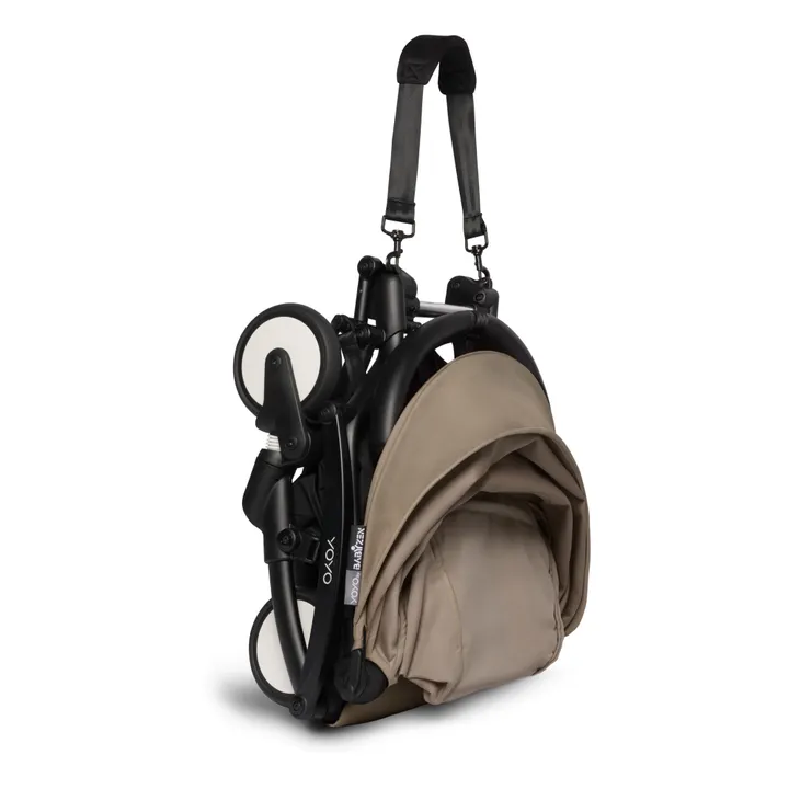 Poussette YOYO² 6+, châssis noir | Taupe- Image produit n°2