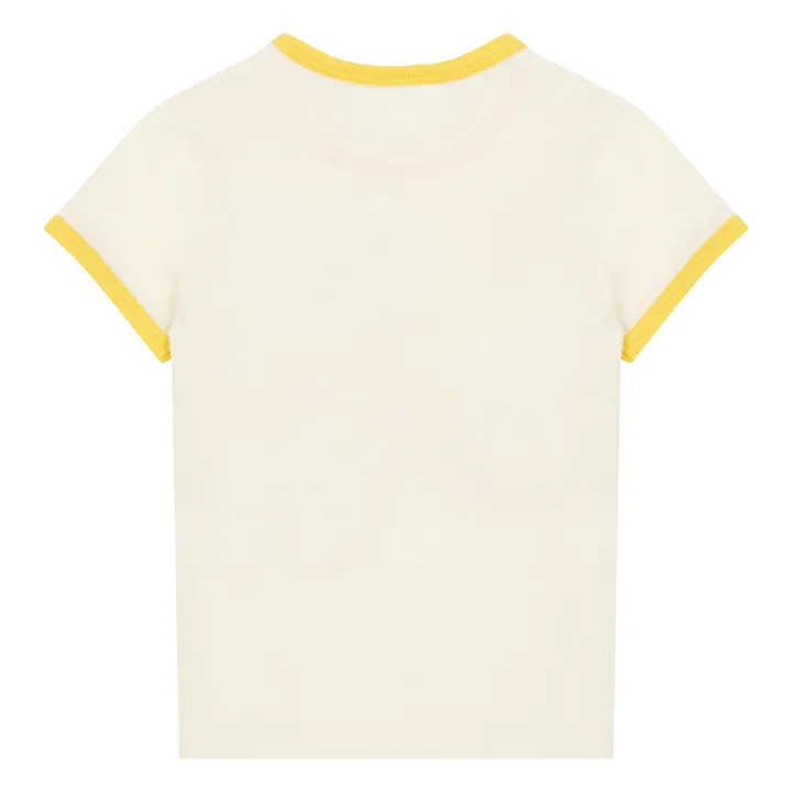 Butterfly Organic Cotton T-shirt | White- Product image n°2