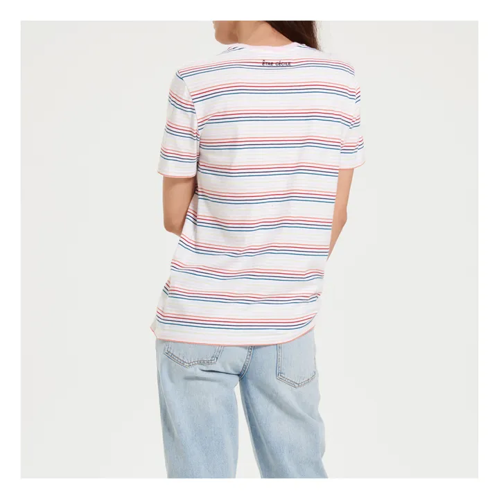 T-Shirt Rainbowie Patch | Weiß- Produktbild Nr. 3