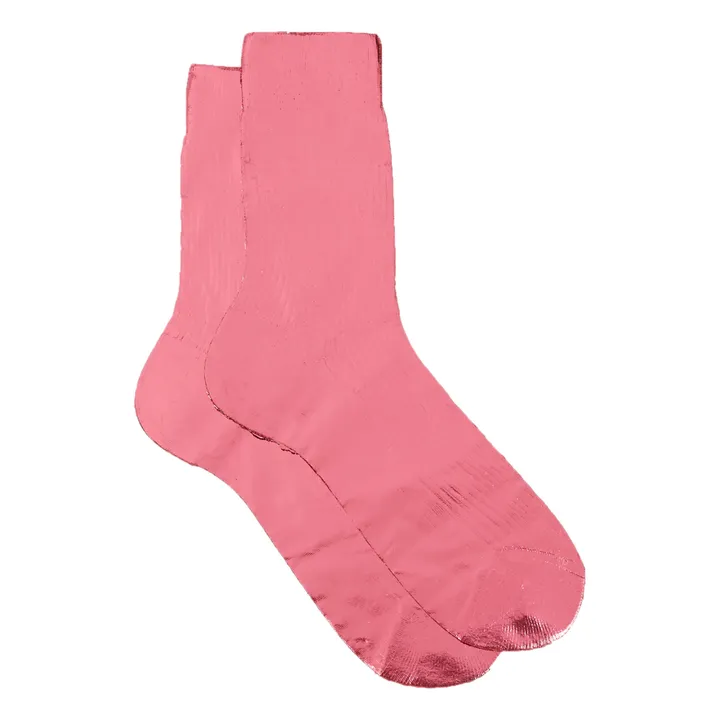 Socken One Ribbed Laminated | Burgunderrot- Produktbild Nr. 0
