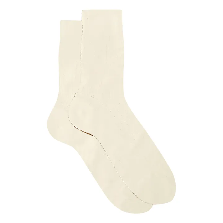 Socken One Ribbed Laminated | Silber- Produktbild Nr. 0
