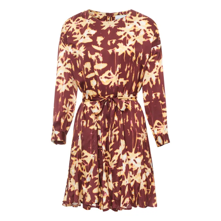 Kleid Colette | Burgunderrot- Produktbild Nr. 0