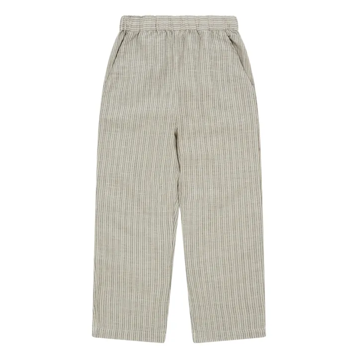 Pantalón de lino y algodón Norton | Beige- Imagen del producto n°0