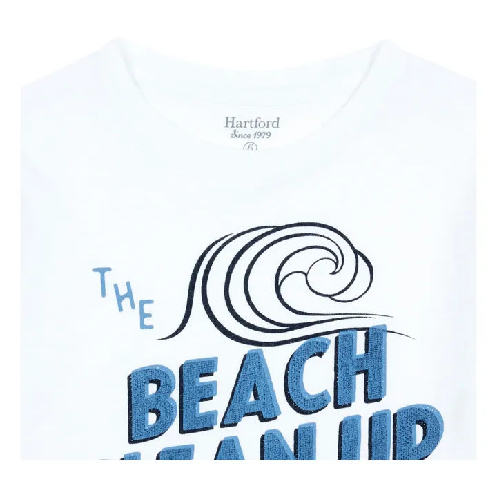 T-shirt Beach Clean Up  | Bianco- Immagine del prodotto n°1