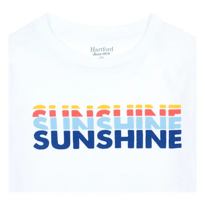 T-Shirt Sunshine | Weiß- Produktbild Nr. 1