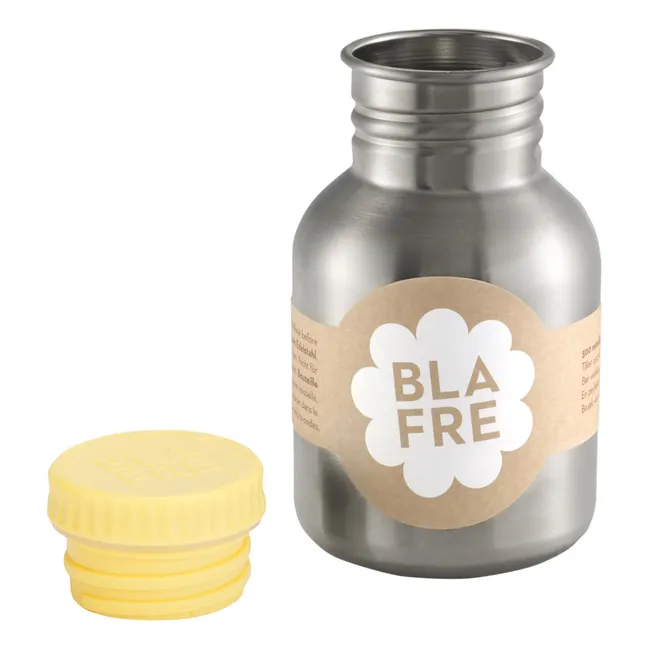 Gourde en acier inoxydable 300 ml | Jaune pâle