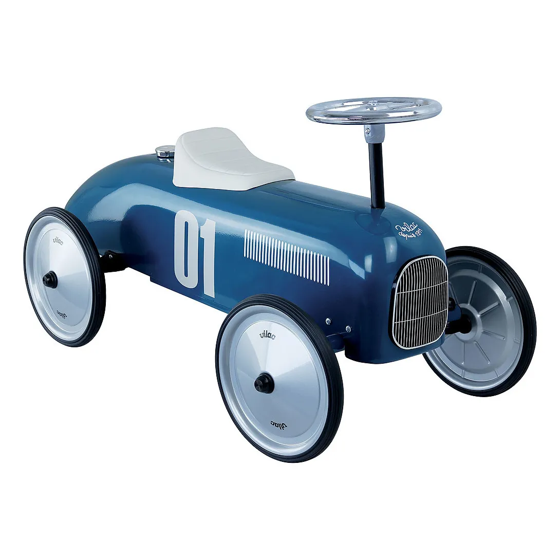 Vilac Petrol Blue Metal Car Carrier