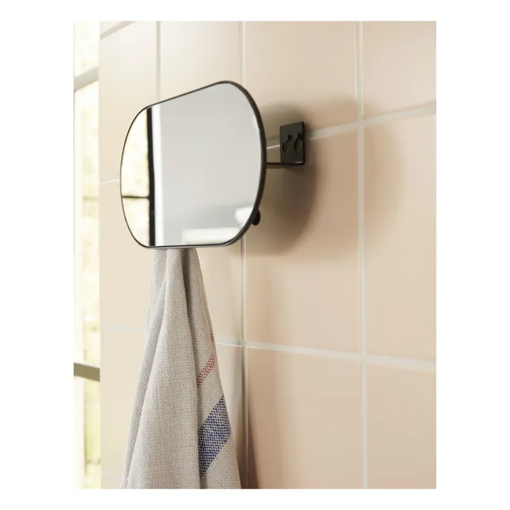 Towel Rack Mirror | Black- Product image n°1