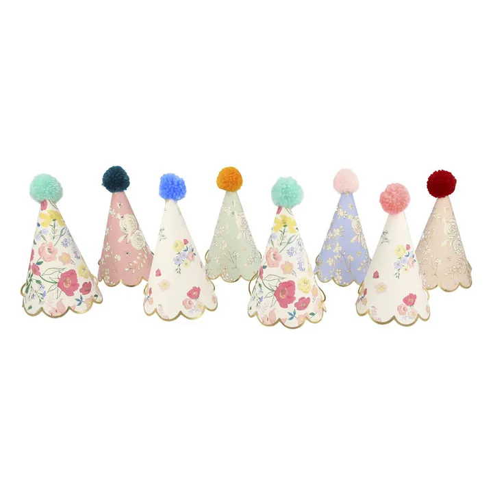 English Garden Party Hats - Set of 8- Product image n°0