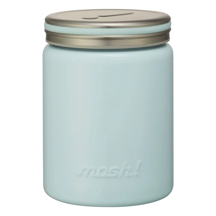 Steel Conservation Pot | Turquoise- Product image n°0
