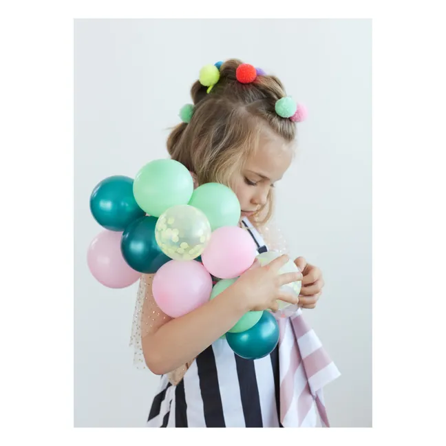 Haarspangen Bommel- 6er-Set