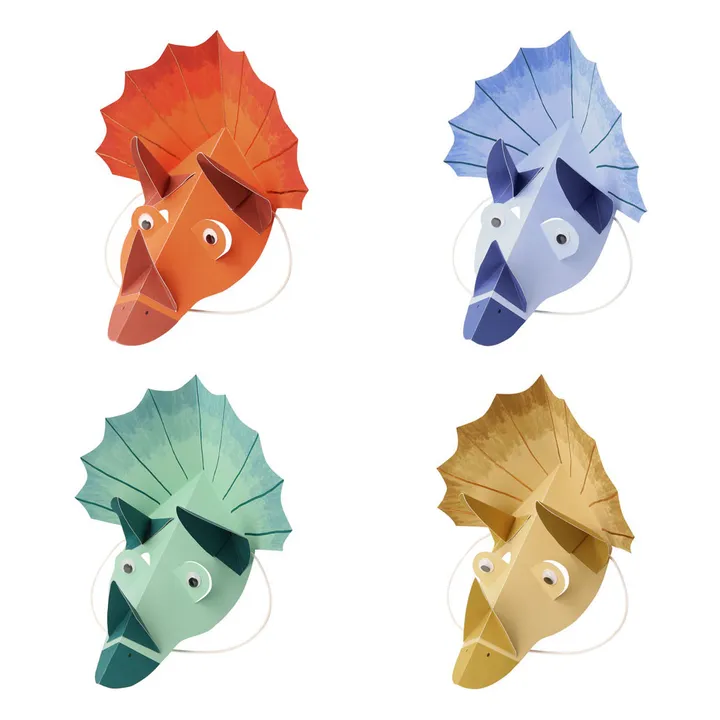Cappellini da festa Triceratopo - 8 pz. - Immagine del prodotto n°0
