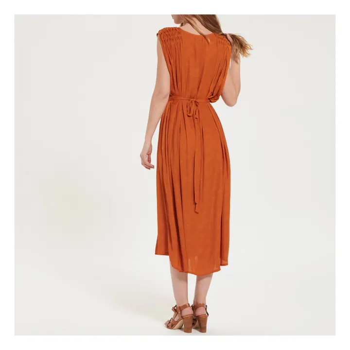 Robe Ava | Orange- Image produit n°2