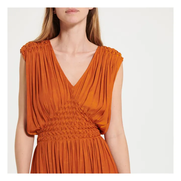 Vestido Ava | Naranja- Imagen del producto n°4