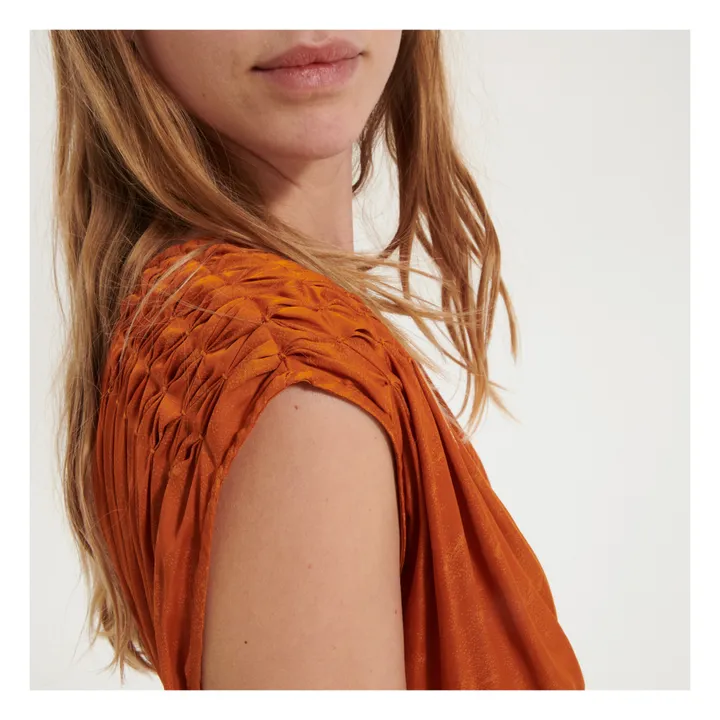 Robe Ava | Orange- Image produit n°5