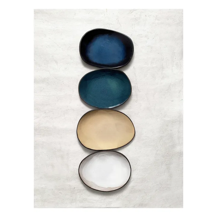 Piatto in ceramica  | Blu marino- Immagine del prodotto n°1
