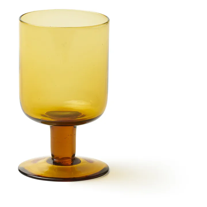 Bloom Wine Glass | Amber- Product image n°0
